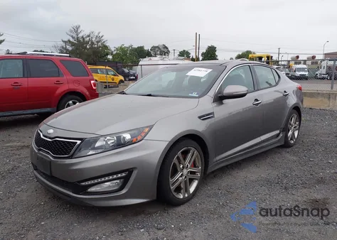 2013 Kia Optima Sx из США, поврежденный, VIN 5XXGR4A63DG190766